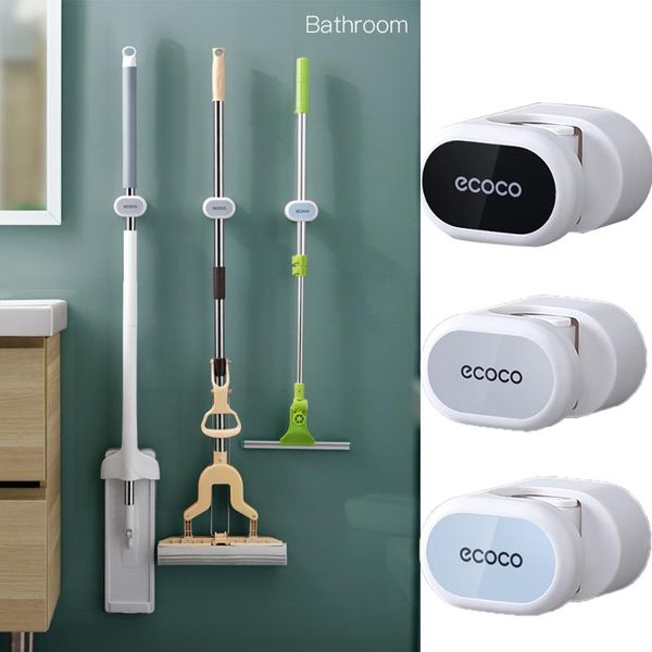 hooks & rails 1pc wall mounted mop holder adhesive seamless hook storage rack broom hanger bathroom organizer household kitchen accessories
hooks & rails 1pc wall mounted mop holder adhesive seamless hook storage rack broom hanger bathroom organizer household kitchen accessories