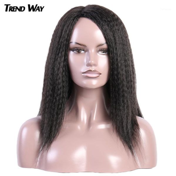 16inch yaki satraight wig kinky coarse straight wigs for black women short synthetic ombre hairside part1
16inch yaki satraight wig kinky coarse straight wigs for black women short synthetic ombre hairside part1