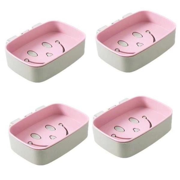 bath accessory set face no punching soap box toilet smiling drainage creative wall mounted rack bathroom shelf double layer
bath accessory set face no punching soap box toilet smiling drainage creative wall mounted rack bathroom shelf double layer
