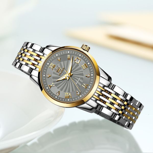 olevs luxe automatic mechanical clock for women self winding rvs ladies clocks waterproof company montre femme, Slivery;brown
olevs luxe automatic mechanical clock for women self winding rvs ladies clocks waterproof company montre femme, Slivery;brown