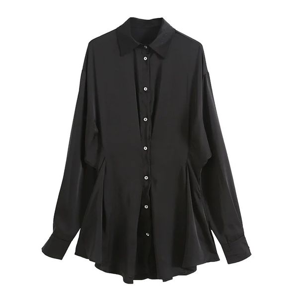 neckful embroidered loose bf single breasted black turn down collar satin shirt dress for women 210421, Black;gray
neckful embroidered loose bf single breasted black turn down collar satin shirt dress for women 210421, Black;gray
