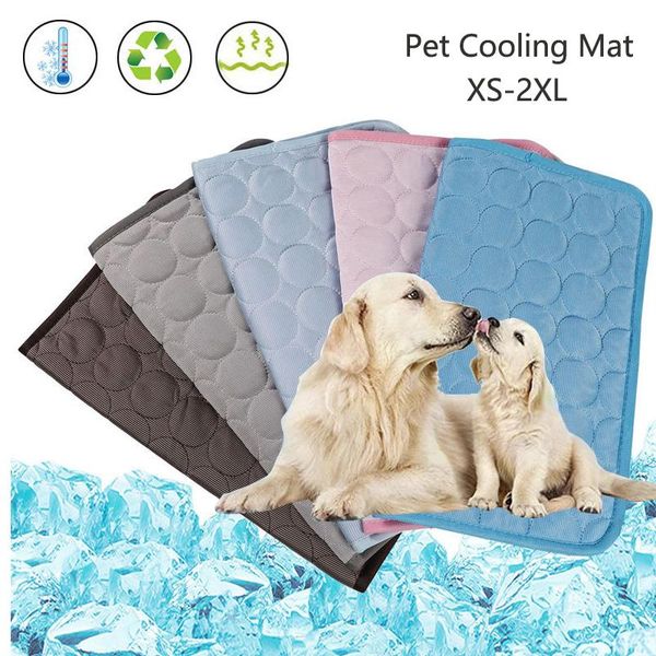 pet cooling mat pad summer dog beds mats blue ice cool cold silk moisture-proof cooler dogs cat blanket sofa kennels & pens
pet cooling mat pad summer dog beds mats blue ice cool cold silk moisture-proof cooler dogs cat blanket sofa kennels & pens