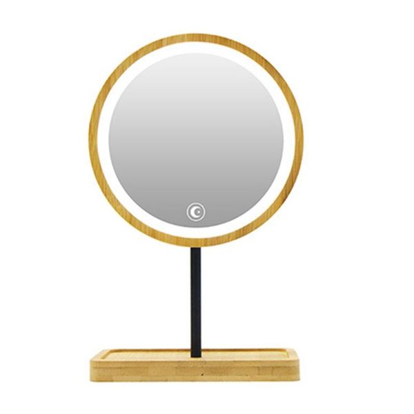 compact mirrors wooden deskled makeup mirror usb charging adjustable bright diffused light press screen beauty
compact mirrors wooden deskled makeup mirror usb charging adjustable bright diffused light press screen beauty