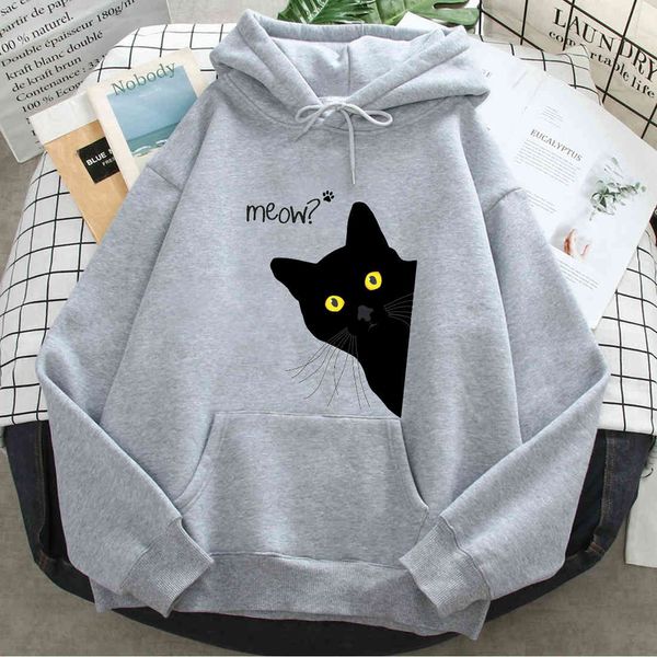 men's and women's black cat printed hoodi, harajuku wool casual cloth, loose, large pockets, animation
men's and women's black cat printed hoodi, harajuku wool casual cloth, loose, large pockets, animation