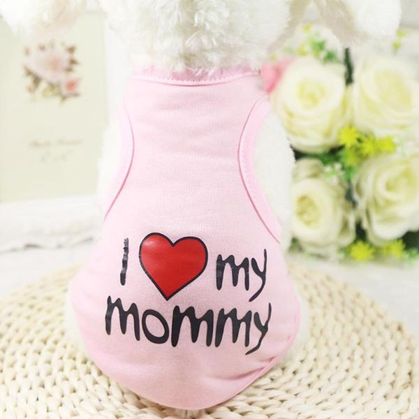 dog apparel classic love mommy & daddy print vest puppy cat t shirt sleeveless clothing cute dogs clothes for spring summer
dog apparel classic love mommy & daddy print vest puppy cat t shirt sleeveless clothing cute dogs clothes for spring summer
