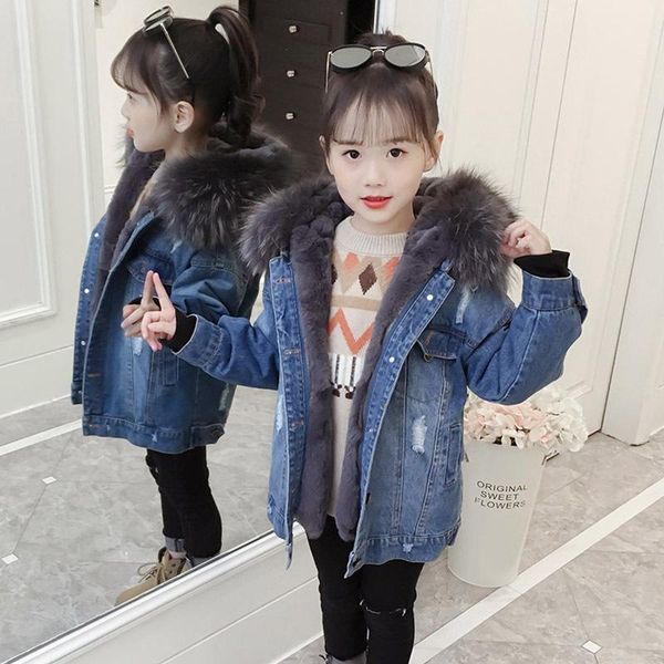jackets girls baby's kids coat jacket outwear 2021 blue jean warm plus velvet thicken winter autumn buttons school fleece children', Blue;gray
jackets girls baby's kids coat jacket outwear 2021 blue jean warm plus velvet thicken winter autumn buttons school fleece children', Blue;gray