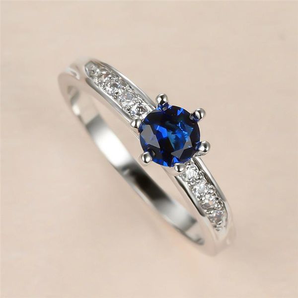 wedding rings cute male female blue crystal stone ring simple silver color for women men vintage round zircon engagement, Slivery;golden
wedding rings cute male female blue crystal stone ring simple silver color for women men vintage round zircon engagement, Slivery;golden