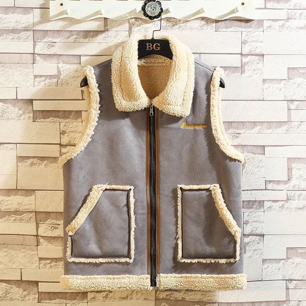 men's vests sleeveless fleece vest mens casual warming winter parka lambs wool biker motorcycle chaquetas hombre men clothing de50mbx1, Black;white
men's vests sleeveless fleece vest mens casual warming winter parka lambs wool biker motorcycle chaquetas hombre men clothing de50mbx1, Black;white