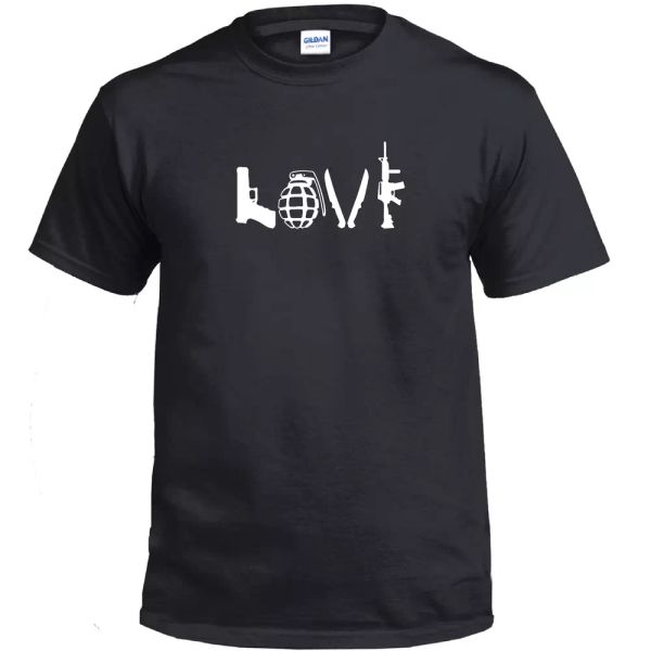 love guns second amendment pro gun conservative blue line cotton black t-shirt, White;black
love guns second amendment pro gun conservative blue line cotton black t-shirt, White;black