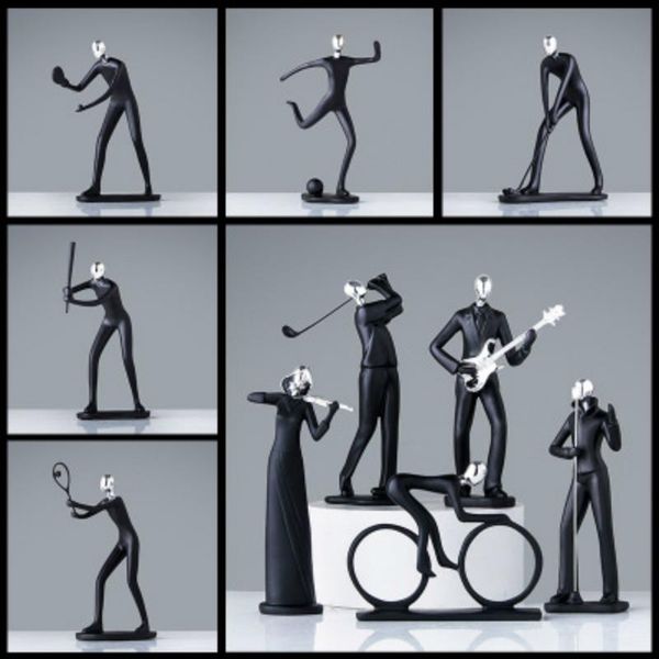 decorative objects & figurines figurine nordic modern simple black sports figure model ornaments decoration home study living room personali
decorative objects & figurines figurine nordic modern simple black sports figure model ornaments decoration home study living room personali
