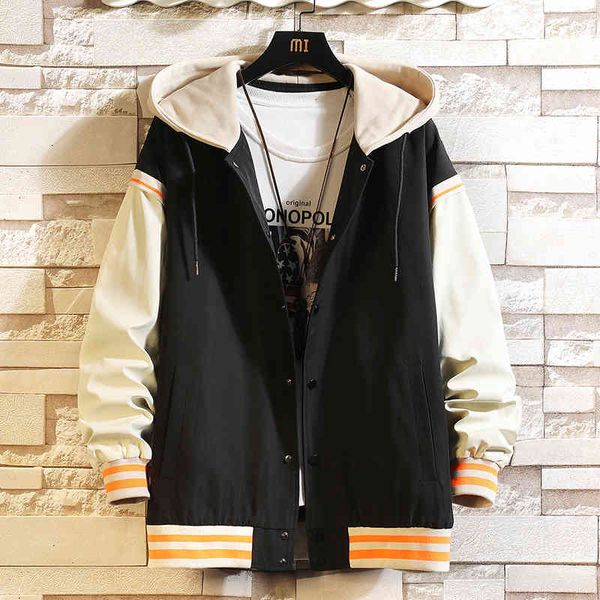 men's jackets fashion korea spring black fall uniform baseball shreds with zipper male jacket streetwear bomber clothes oversize m, Black;brown
men's jackets fashion korea spring black fall uniform baseball shreds with zipper male jacket streetwear bomber clothes oversize m, Black;brown