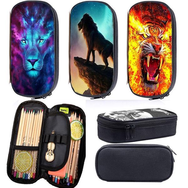 cosmetic bags & cases animal tiger lion pencil case kids bag boys girls 3d cartoon wolf pouch students cute stationery
cosmetic bags & cases animal tiger lion pencil case kids bag boys girls 3d cartoon wolf pouch students cute stationery