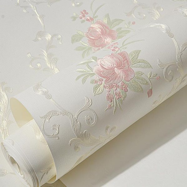 3m 5m roll embossed 3d flowers non-woven self adhesive wallpapers for living room decoration pink wall papers home decor
3m 5m roll embossed 3d flowers non-woven self adhesive wallpapers for living room decoration pink wall papers home decor
