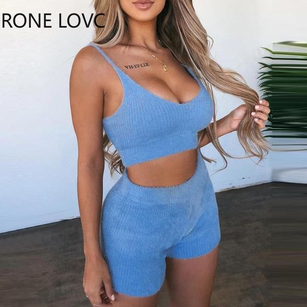 women solid spaghetti strap fluffy & shorts set 2 piece casual two dress, White
women solid spaghetti strap fluffy & shorts set 2 piece casual two dress, White