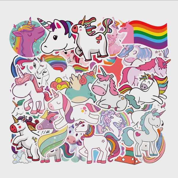 50pcs cartoon unicorn unicorn graffiti waterproof skateboard travel suitcase phone lapluggage stickers cute kids girl toys
50pcs cartoon unicorn unicorn graffiti waterproof skateboard travel suitcase phone lapluggage stickers cute kids girl toys