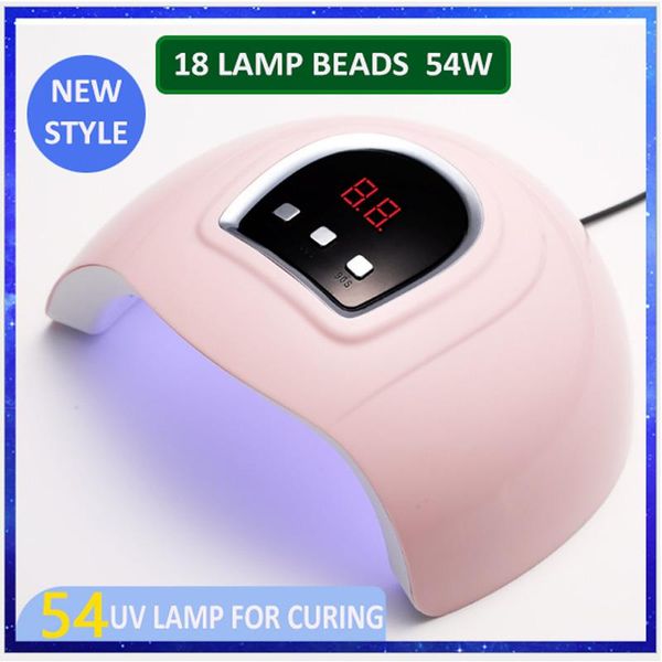 portable uv lamp 54w led nail dryer gel varnish polish potherapy light delicate durable manicure tools dryers
portable uv lamp 54w led nail dryer gel varnish polish potherapy light delicate durable manicure tools dryers
