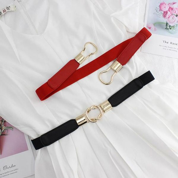 belts elastic women dress belt fashion thin female waist with metal buckle women's, Black;brown
belts elastic women dress belt fashion thin female waist with metal buckle women's, Black;brown