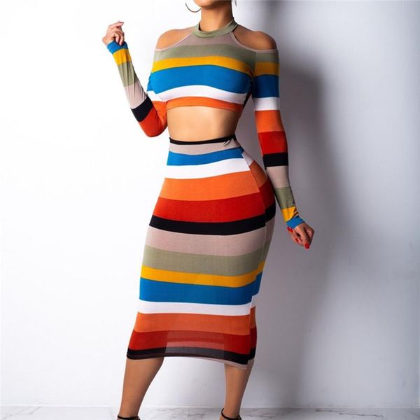 women's two piece pants womens sets 2021 for fall fashion long sleeve striped two-piece skirt woman suit casual conjuntos de mujer n30, White
women's two piece pants womens sets 2021 for fall fashion long sleeve striped two-piece skirt woman suit casual conjuntos de mujer n30, White