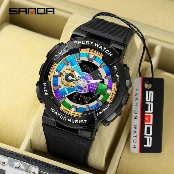 wristwatches basid brand men sports watches g style display analog digital led quartz waterproof swimming military watch, Slivery;brown
wristwatches basid brand men sports watches g style display analog digital led quartz waterproof swimming military watch, Slivery;brown