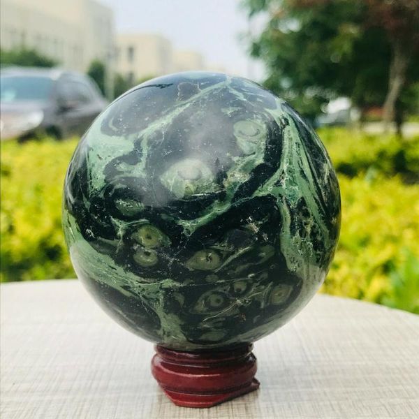 decorative objects & figurines natural green kambaba sphere quartz crystal ball healing
decorative objects & figurines natural green kambaba sphere quartz crystal ball healing