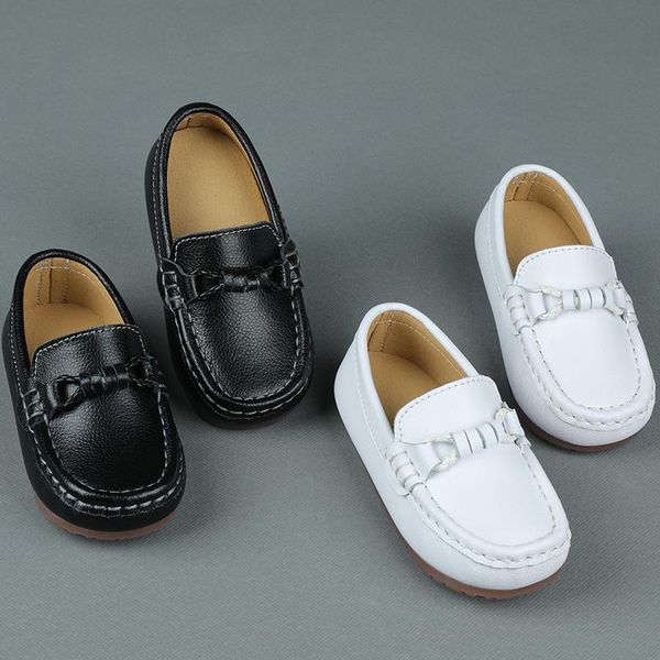 flat shoes genuine leather luxury kids loafers baby boys girls moccasins soft flats casual boat children' wedding autumn, Black;grey
flat shoes genuine leather luxury kids loafers baby boys girls moccasins soft flats casual boat children' wedding autumn, Black;grey