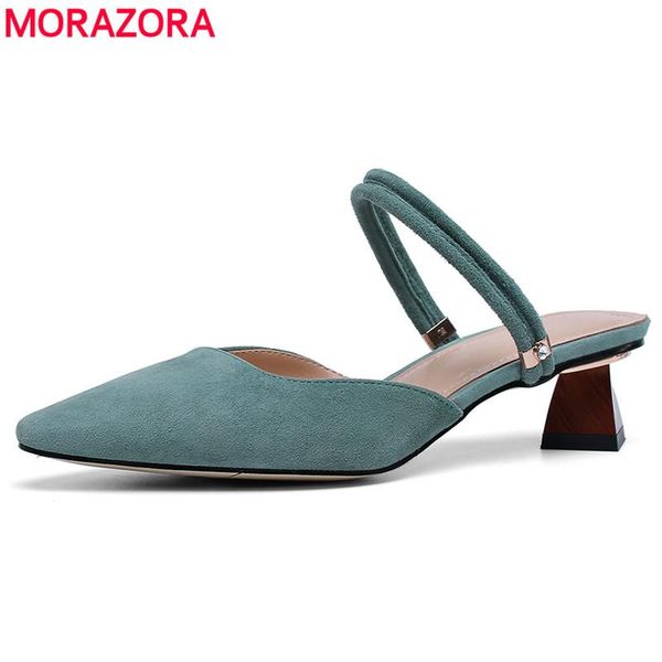 sandals morazora size 34-43 genuine leather women summer shoes suede ladies fashion party wedding, Black
sandals morazora size 34-43 genuine leather women summer shoes suede ladies fashion party wedding, Black