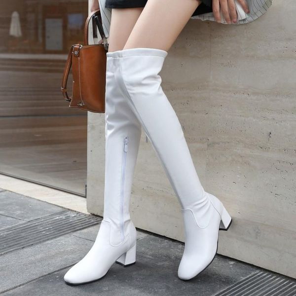 boots brand winter black white women thigh high square toe over-the-knee lady riding shoes plus big size 34-45 maziao
boots brand winter black white women thigh high square toe over-the-knee lady riding shoes plus big size 34-45 maziao