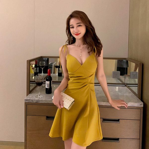 luxury evening dress technician small man scheming temperament close waist thin v-neck suspender skirt nightclub light familiar style woman, Black;gray
luxury evening dress technician small man scheming temperament close waist thin v-neck suspender skirt nightclub light familiar style woman, Black;gray
