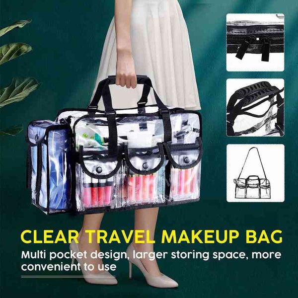cosmetic pvc transparent travel bag tote clear organizer waterproof professinal make up large capacity
cosmetic pvc transparent travel bag tote clear organizer waterproof professinal make up large capacity