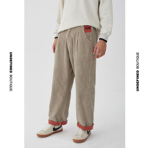 undefined casual pants men autumn high street streetwear joggers straight trousers loose oversized cargo men's, Black
undefined casual pants men autumn high street streetwear joggers straight trousers loose oversized cargo men's, Black