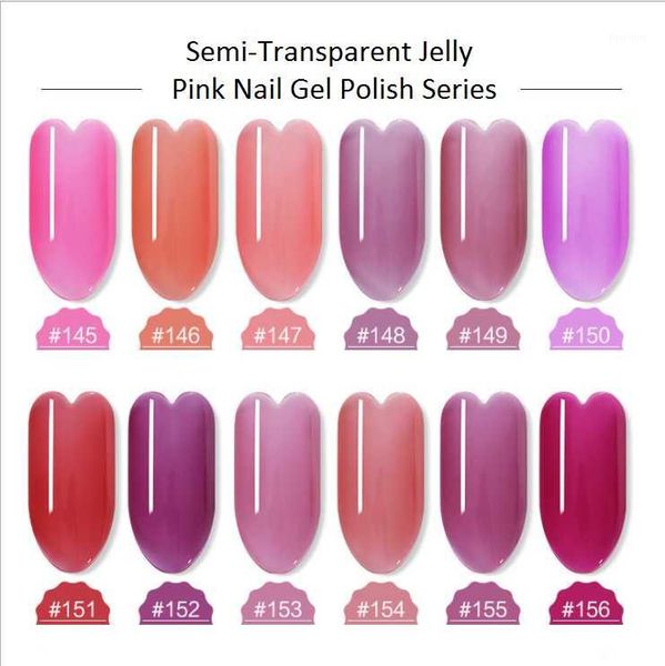8ml/5.3g 12 colors jelly semi-transparent pink nail gel polish soak off art manicure long lasting1
8ml/5.3g 12 colors jelly semi-transparent pink nail gel polish soak off art manicure long lasting1