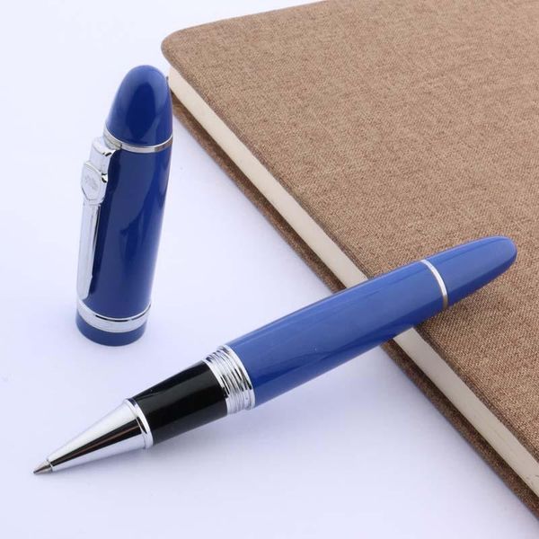 beautiful blue lacquered with silver trim 0.5mm roller ball pen on promotion 159 ballpoint pens, Blue;orange
beautiful blue lacquered with silver trim 0.5mm roller ball pen on promotion 159 ballpoint pens, Blue;orange