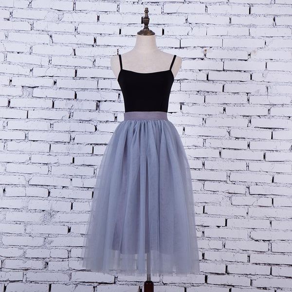 skirts puffy 4 layer tulle skirt pleated tutu womens elastic belt faldas high waist mid-calf knee length plus saia jupe, Black
skirts puffy 4 layer tulle skirt pleated tutu womens elastic belt faldas high waist mid-calf knee length plus saia jupe, Black