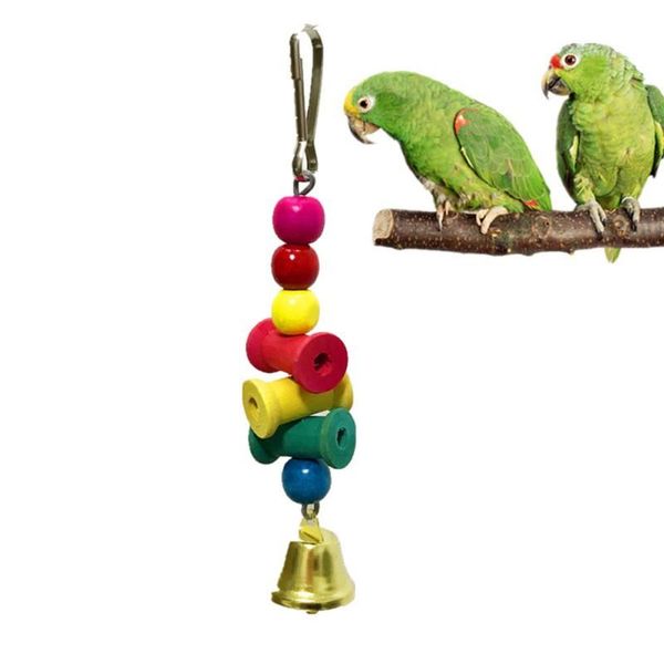 other bird supplies home pet birds toys hanging wooden parrot bite chew decorative ornament with bell for nest s2
other bird supplies home pet birds toys hanging wooden parrot bite chew decorative ornament with bell for nest s2
