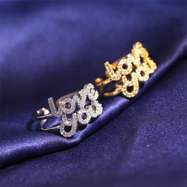 cluster rings choucong jewelry 925 sterling silver&gold fill pave white sapphire cz diamond letter love women wedding ring, Golden;silver
cluster rings choucong jewelry 925 sterling silver&gold fill pave white sapphire cz diamond letter love women wedding ring, Golden;silver