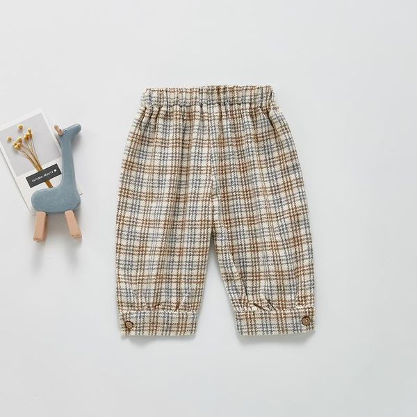 trousers autumn boys and girls baby pants wear casual plaid 0-2 years old foreign warm woolen, Blue
trousers autumn boys and girls baby pants wear casual plaid 0-2 years old foreign warm woolen, Blue