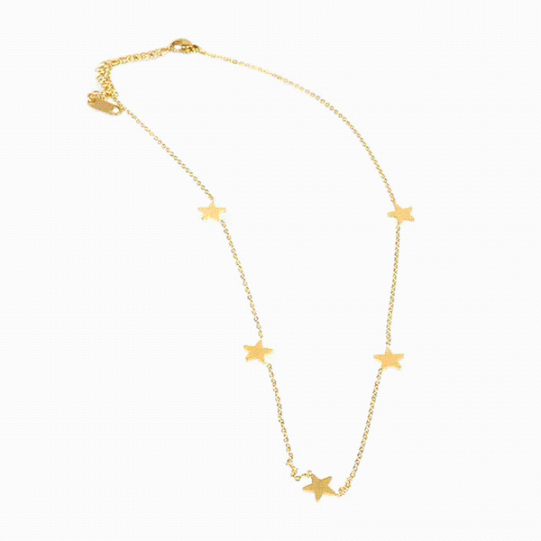 chains star necklaces women's stainless steel necklace exquisite gold charms for women jewelry wholesale, Silver
chains star necklaces women's stainless steel necklace exquisite gold charms for women jewelry wholesale, Silver