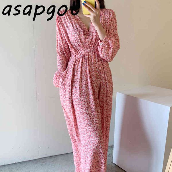 french chic sweet v neck slim elastic waist loose double pocket dress women long sleeve floral printed elegant retro 210429, Black;gray
french chic sweet v neck slim elastic waist loose double pocket dress women long sleeve floral printed elegant retro 210429, Black;gray