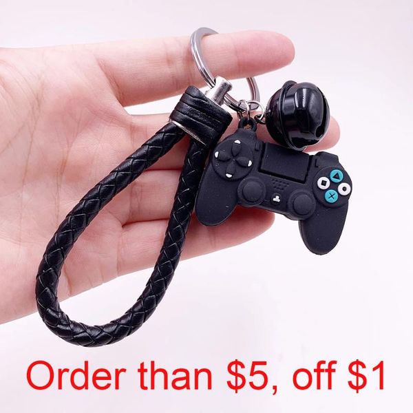 keychains creative video game handle keychain simulation joystick model key chain ring pendant men women couple holder trinket, Silver
keychains creative video game handle keychain simulation joystick model key chain ring pendant men women couple holder trinket, Silver
