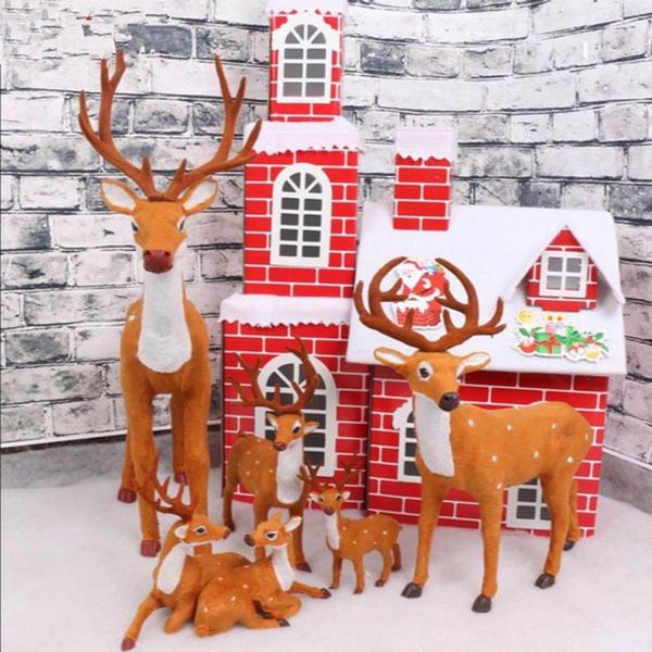 decorative objects & figurines christmas xmas elk doll plush simulation deer reindeer for home festival party year kids gifts props ornament
decorative objects & figurines christmas xmas elk doll plush simulation deer reindeer for home festival party year kids gifts props ornament