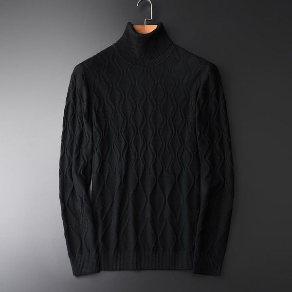 men's sweaters winter turtleneck men sweater fashion slim fit black personality diamond lattice design chompas para hombre mens, White;black
men's sweaters winter turtleneck men sweater fashion slim fit black personality diamond lattice design chompas para hombre mens, White;black