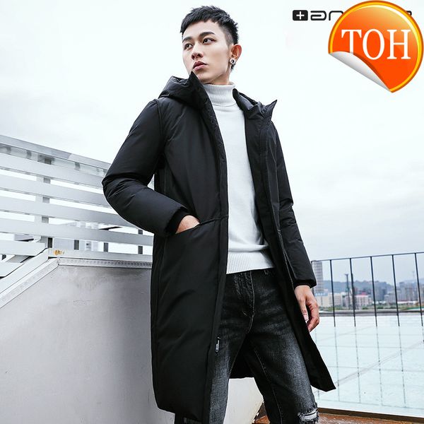 new korean down jackets men's mid-length hooded coats male fashion youthful thicken warmth winter parkas men zipper jacket, Black
new korean down jackets men's mid-length hooded coats male fashion youthful thicken warmth winter parkas men zipper jacket, Black