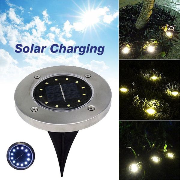 lawn lamps disk lights ground lamp street outdoor 12 led solar power buried light walkway garden decking gutter light-controlled
lawn lamps disk lights ground lamp street outdoor 12 led solar power buried light walkway garden decking gutter light-controlled
