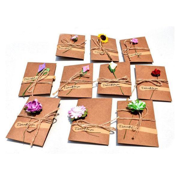 greeting cards diy vintage kraft paper handmade dried flower card valentine's day year thanksgiving wedding zb291
greeting cards diy vintage kraft paper handmade dried flower card valentine's day year thanksgiving wedding zb291