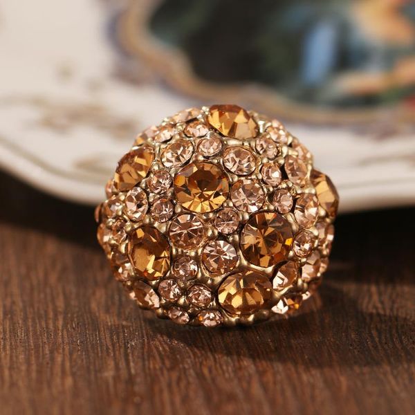 bridal engagement ring women's gold retro nostalgic large oval austrian rhinestone jewelry cluster rings, Golden;silver
bridal engagement ring women's gold retro nostalgic large oval austrian rhinestone jewelry cluster rings, Golden;silver