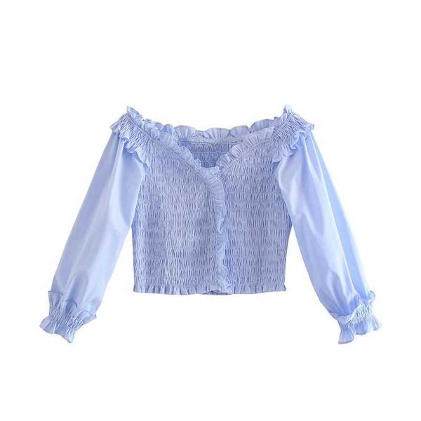 casual ruffles crop women puff sleeve v neck stretch sweet blouse preppy style street shirts for lady 210525, White
casual ruffles crop women puff sleeve v neck stretch sweet blouse preppy style street shirts for lady 210525, White