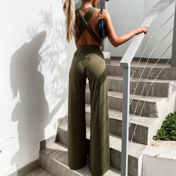 women's jumpsuits & rompers summer bodycon womens jumpsuit solid club wear sleeveless hollow out 2021 wide leg pants lace-up, Black;white
women's jumpsuits & rompers summer bodycon womens jumpsuit solid club wear sleeveless hollow out 2021 wide leg pants lace-up, Black;white
