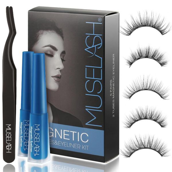false eyelashes muselash 5 pairs 3d magnetic with eyeliner kit reusable natural look lashes
false eyelashes muselash 5 pairs 3d magnetic with eyeliner kit reusable natural look lashes