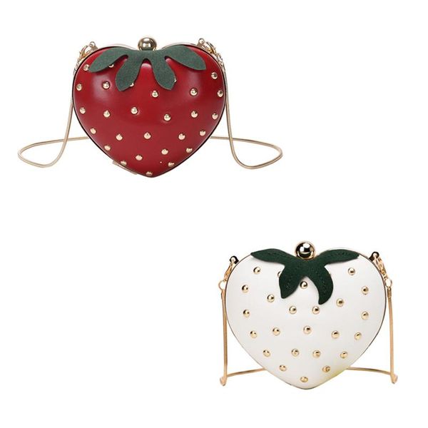shoulder bags cute strawberry heart shape pu studs fashion lady chain wallet clutch bag handbag
shoulder bags cute strawberry heart shape pu studs fashion lady chain wallet clutch bag handbag