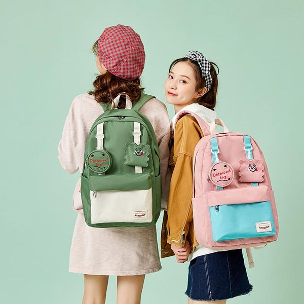 backpack lapschool bags for teenage girls korean version of nylon student travel leisure back pack
backpack lapschool bags for teenage girls korean version of nylon student travel leisure back pack